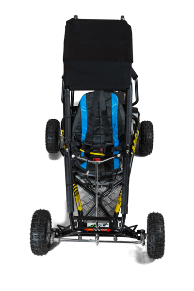  Caged Drift Go Kart Black